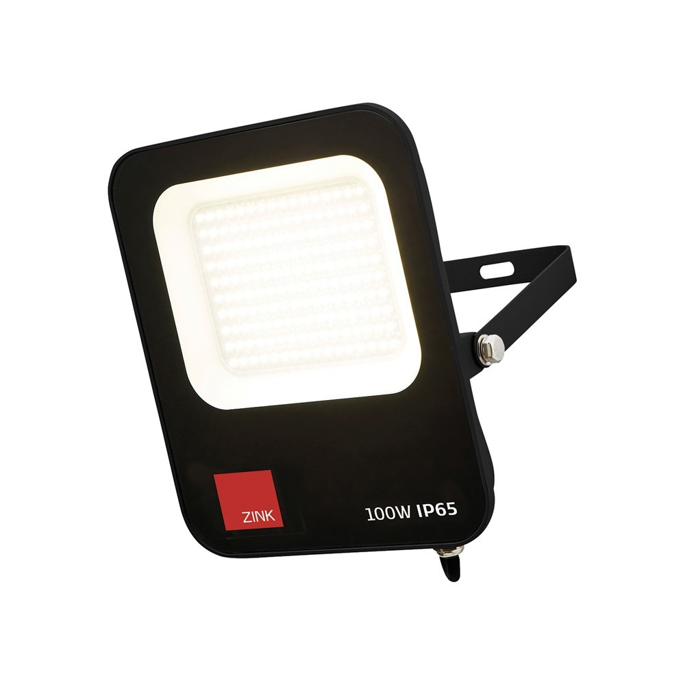 Fechine 100 Watt LED Outdoor Flood Light - Black - image 1