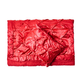 Knott Throw and Cushion Set - Red