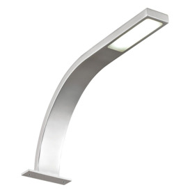 Wade 1 Light LED Arm Over Kitchen Cabinet Light - Nickel - thumbnail 1