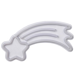 Glow Shooting Star Neon Wall Light - Yellow - thumbnail 5