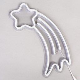 Glow Shooting Star Neon Wall Light - Yellow - thumbnail 3