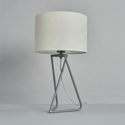 Cris Table Lamp - Pewter - thumbnail 3