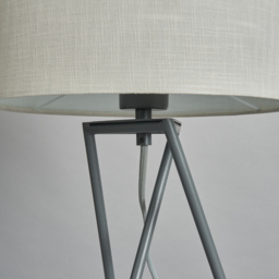 Cris Table Lamp - Pewter - thumbnail 4