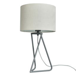 Cris Table Lamp - Pewter - thumbnail 6