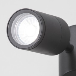 Irela 1 Light Adjustable Spotlight Wall Light - Anthracite - thumbnail 4