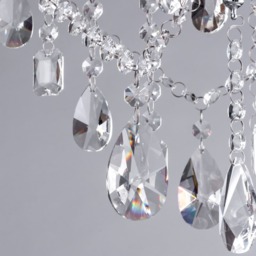 Spa Pro - Anya LED 3 Light Chandelier - Chrome - thumbnail 6