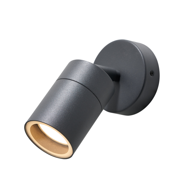 Kenn 1 Light Adjustable Outdoor Wall Light - Anthracite - image 1