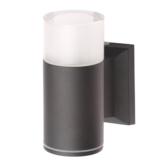 Remote Controlled LED Colour Changing Outdoor Wall Light - Black - image 1