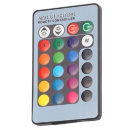 Remote Controlled LED Colour Changing Outdoor Wall Light - Black - thumbnail 4