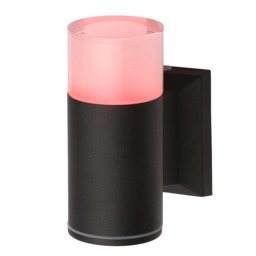 Remote Controlled LED Colour Changing Outdoor Wall Light - Black - thumbnail 8