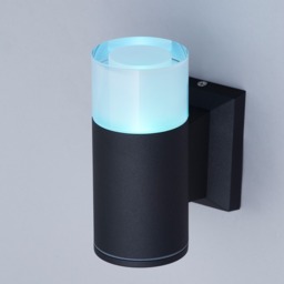 Remote Controlled LED Colour Changing Outdoor Wall Light - Black - thumbnail 6