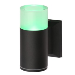 Remote Controlled LED Colour Changing Outdoor Wall Light - Black - thumbnail 9
