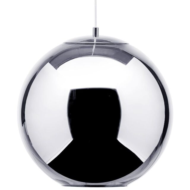 Visconte Medium Leo 1 Light Ceiling Pendant - Chrome - image 1