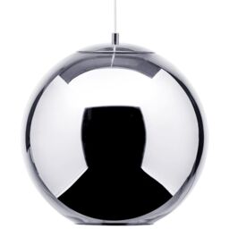 Visconte Medium Leo 1 Light Ceiling Pendant - Chrome - thumbnail 1