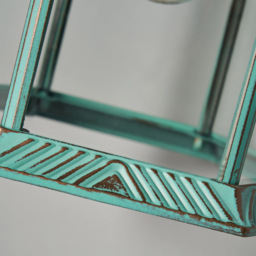 Fitz Large Outdoor Lantern Wall Light - Verdigris - thumbnail 5
