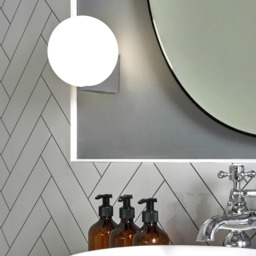 Bola 1 Light Bathroom Wall Light - Chrome - thumbnail 5