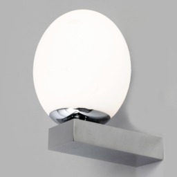 Ovo 1 Light Bathroom Wall Light - Chrome - thumbnail 2