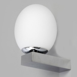 Ovo 1 Light Bathroom Wall Light - Chrome - thumbnail 3