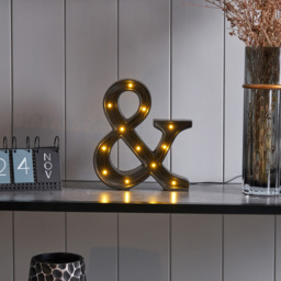 Ampersand LED Table Lamp - Brushed Black - thumbnail 5