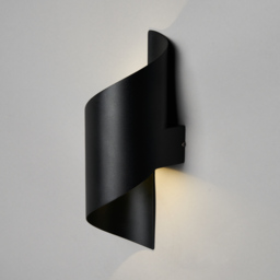 Baron Outdoor LED Wall Light - Black - thumbnail 2