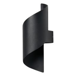 Baron Outdoor LED Wall Light - Black - thumbnail 5