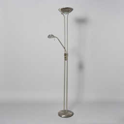 Mother & Child LED Floor Lamp - Satin Nickel - thumbnail 3