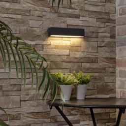 Edgar LED Outdoor Linear Wall Light - Anthracite - thumbnail 6
