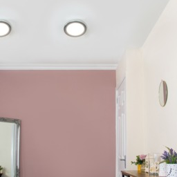 Darly 12 Watt LED Flush Ceiling or Wall Light - Chrome - thumbnail 7