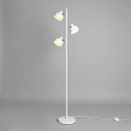 Alyssa 3 Light Task Floor Lamp - White - thumbnail 2