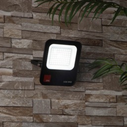 Fechine 50 Watt LED Outdoor Flood Light - Black - thumbnail 5