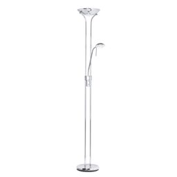 Mother and Child 2 Light Floor Lamp with Bulbs - Polished Chrome