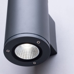 Argo Up or Down IP54 Outdoor Wall Light - Anthracite - thumbnail 4