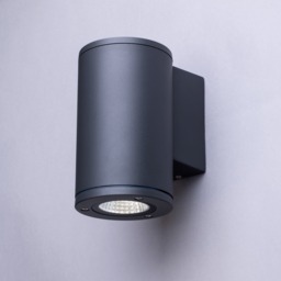 Argo Up or Down IP54 Outdoor Wall Light - Anthracite - thumbnail 2