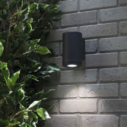 Argo Up or Down IP54 Outdoor Wall Light - Anthracite - thumbnail 5