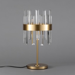 Visconte Coco Table Lamp - Satin Gold - thumbnail 3