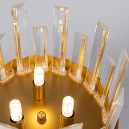 Visconte Coco Table Lamp - Satin Gold - thumbnail 5