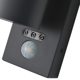 Kenn 2 Light Outdoor Up and Down Wall Light with PIR Sensor - Anthracite - thumbnail 6