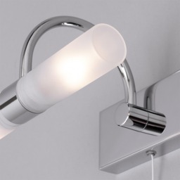 Crista Bathroom Wall Light - Chrome - thumbnail 4