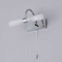 Crista Bathroom Wall Light - Chrome - thumbnail 3