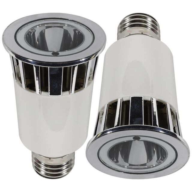 2 Pack of 5 Watt LED E27 Edison Screw Spotlight Light Bulb - White - image 1