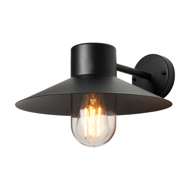 Randall 1 Light Outdoor Wall Lantern - Black - image 1