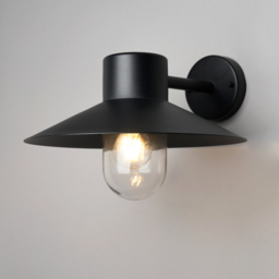 Randall 1 Light Outdoor Wall Lantern - Black - thumbnail 2