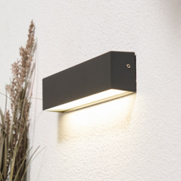 Edgar LED Outdoor Linear Wall Light - Black - thumbnail 4