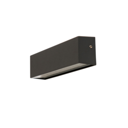 Edgar LED Outdoor Linear Wall Light - Black - thumbnail 2