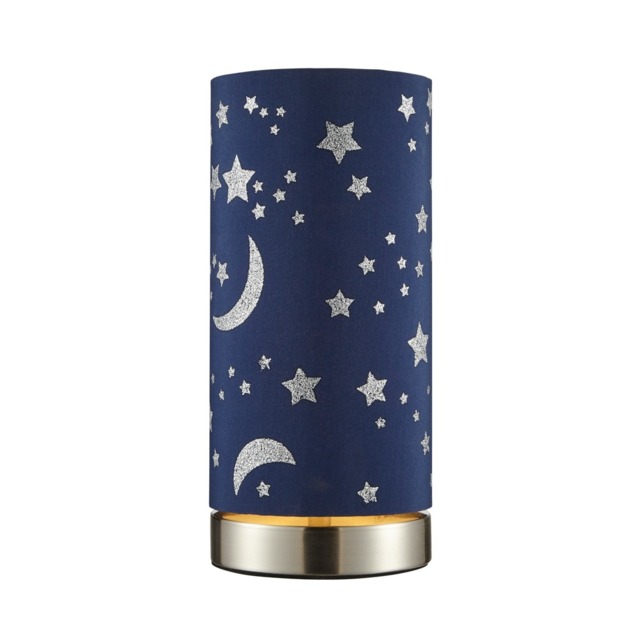 Glow Moon And Stars Table Lamp - Blue - image 1