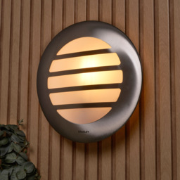 Stanley Tahoe Outdoor Circular Wall or Ceiling Light with Slats - Steel - thumbnail 5