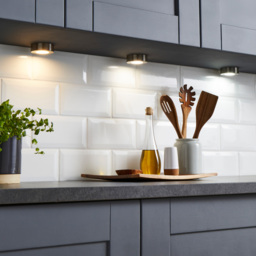 Rofa 3 Watt LED Round CCT Under Cabinet Light - Satin Nickel - thumbnail 4