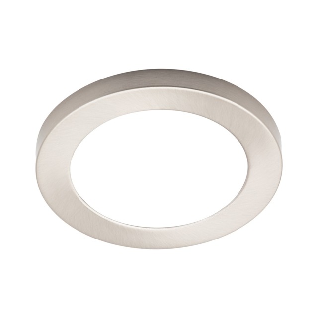 Darly 12 Watt LED Flush Ceiling or Wall Light - Satin Nickel - image 1