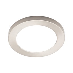 Darly 12 Watt LED Flush Ceiling or Wall Light - Satin Nickel - thumbnail 1