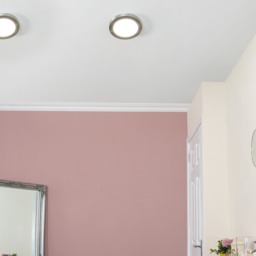 Darly 12 Watt LED Flush Ceiling or Wall Light - Satin Nickel - thumbnail 5